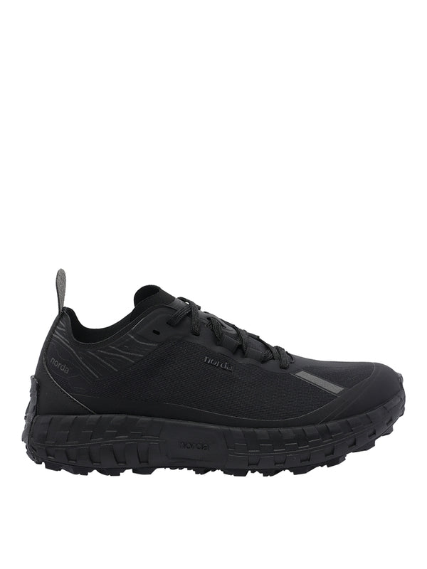 Norda Black Low Top Sneakers