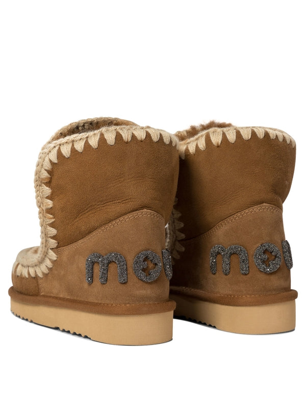 Eskimo 18 Logo Patch Ankle Boots