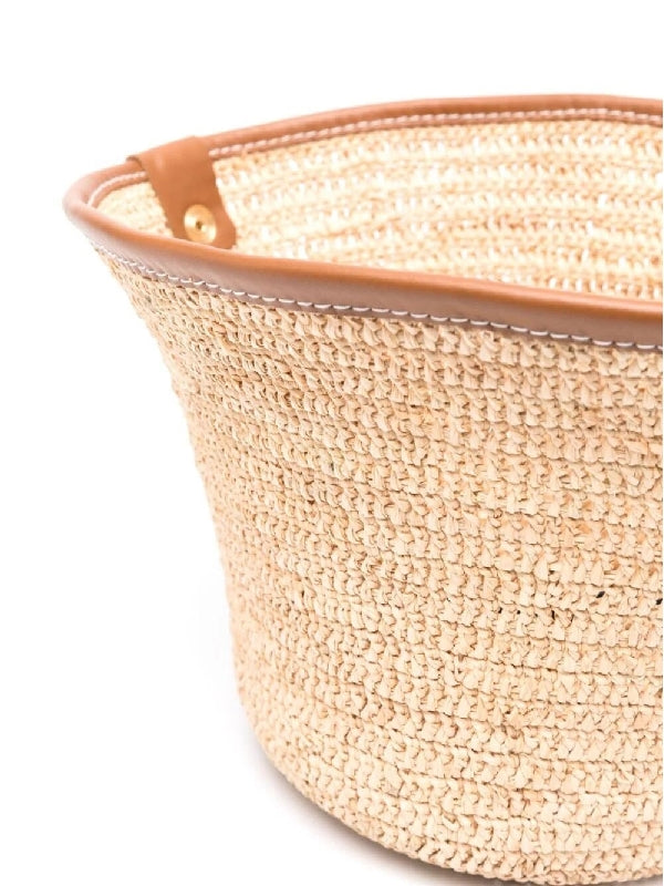 Le Bob Solo Raffia Bucket Hat