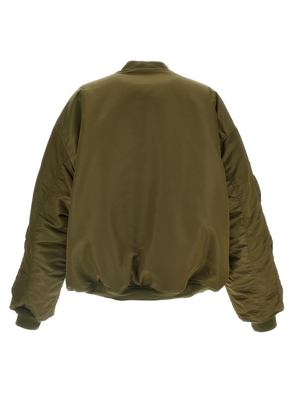 Reversible
  Cargo Pocket Bomber Jacket