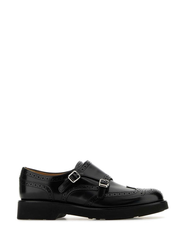 Buckle Strap
  Leather Loafers