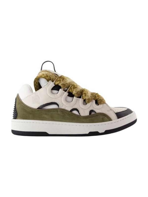 Lanvin Green Low Top Sneakers