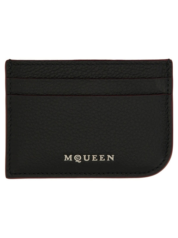 Alexander Mcqueen Black Card Holders