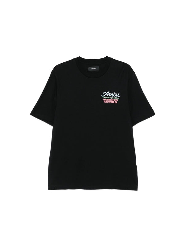 Amiri Black Half Sleeve