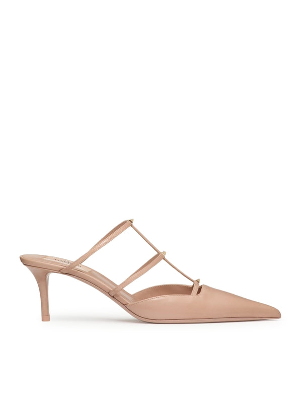 Wispy Rockstud Sandal Heel