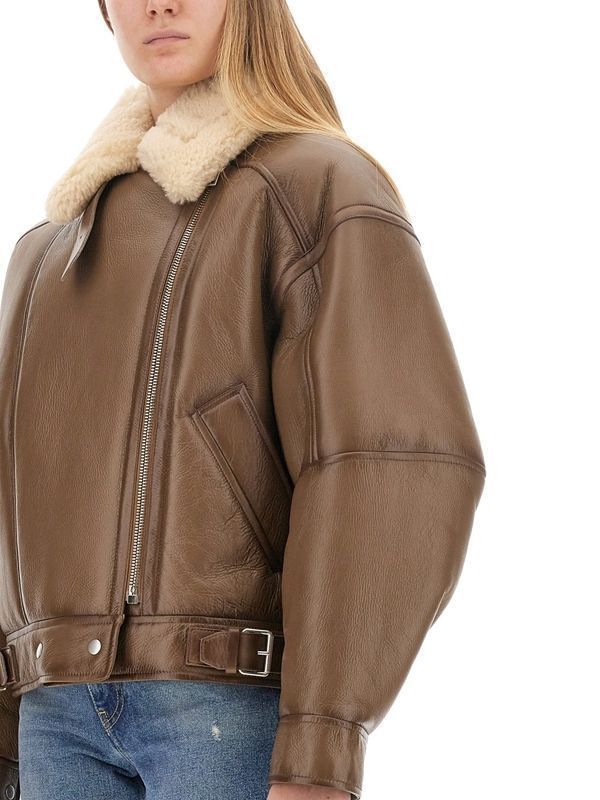 Shearling Leather Jacket