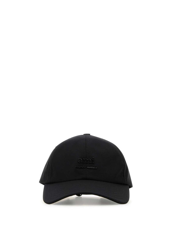 Ami Black Ball Cap