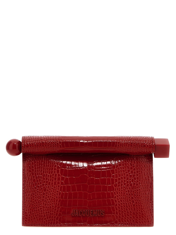Rond Carre
  Petit Leather Clutch Bag