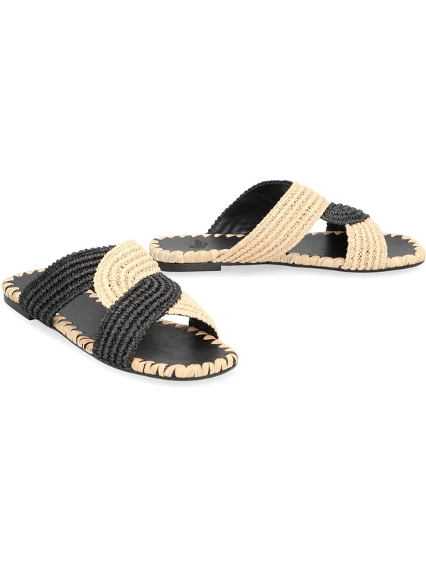 Castañer Black Sandals