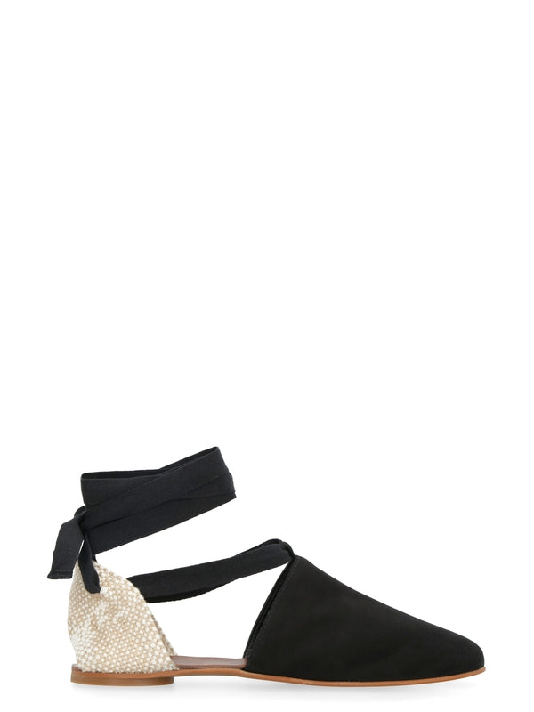 Castañer Black Flat Shoes