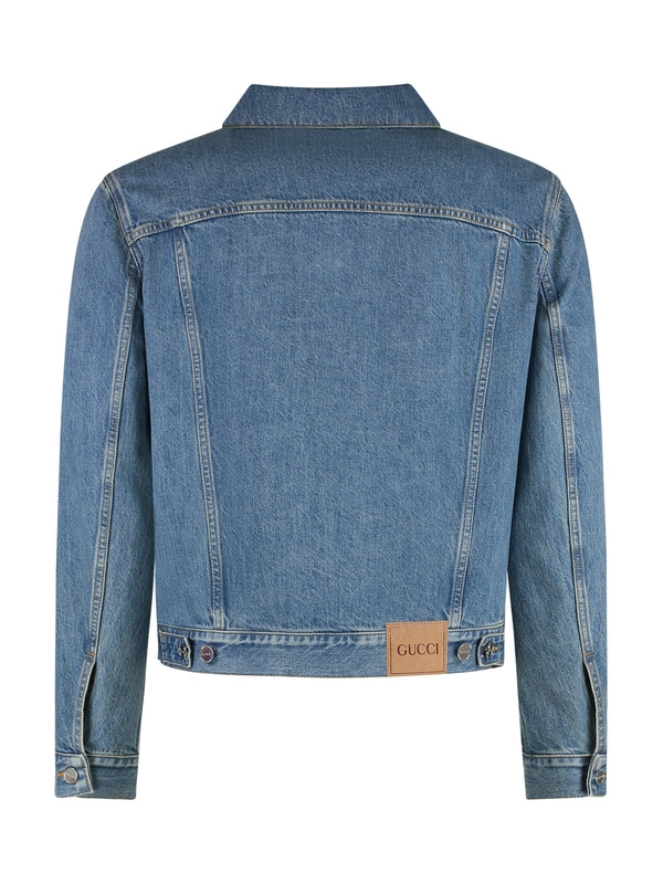 GG Logo Denim Jacket