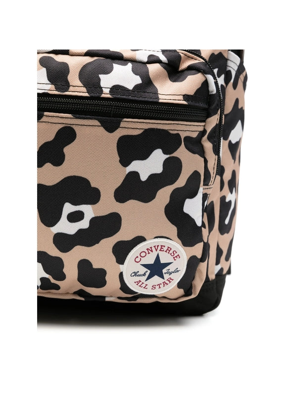 Converse Beige Black Backpacks