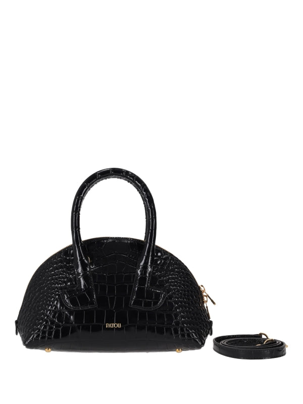 Patou Black Tote Bags