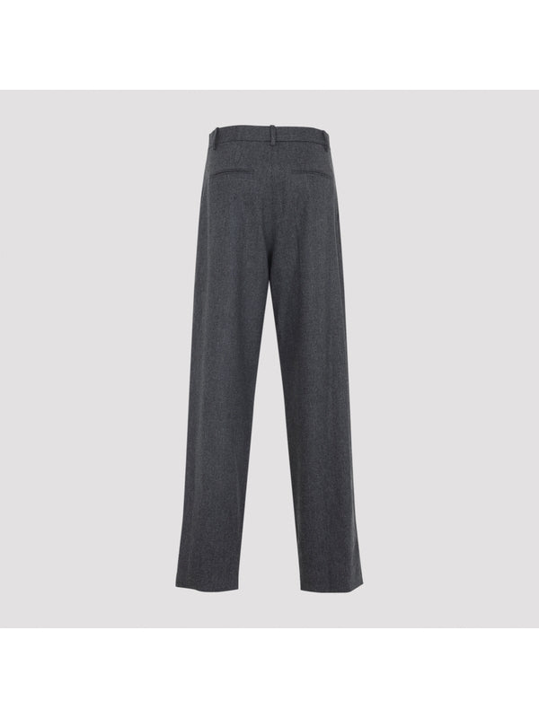 Khaite Grey Trousers