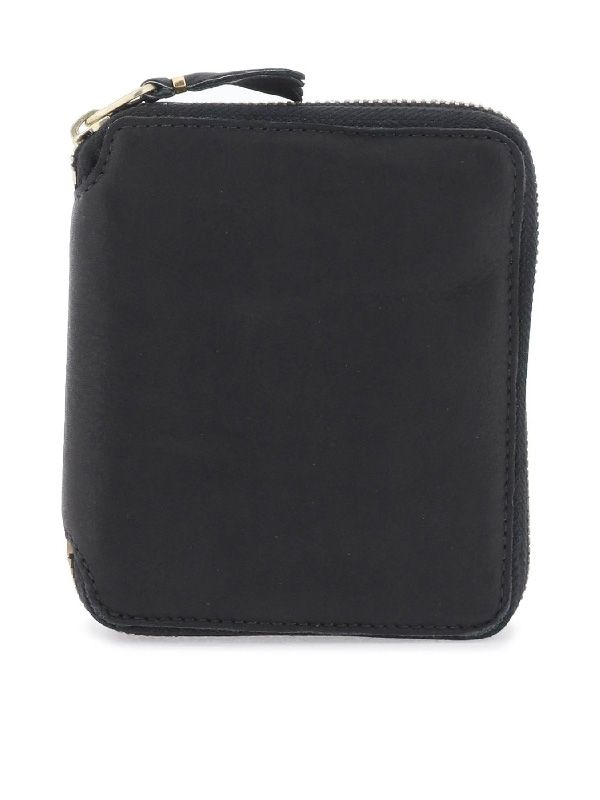 Washed Leather Bi-Fold Wallet