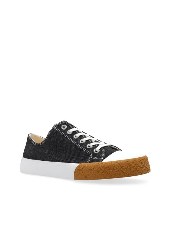 Block Denim
  Low Top Sneakers