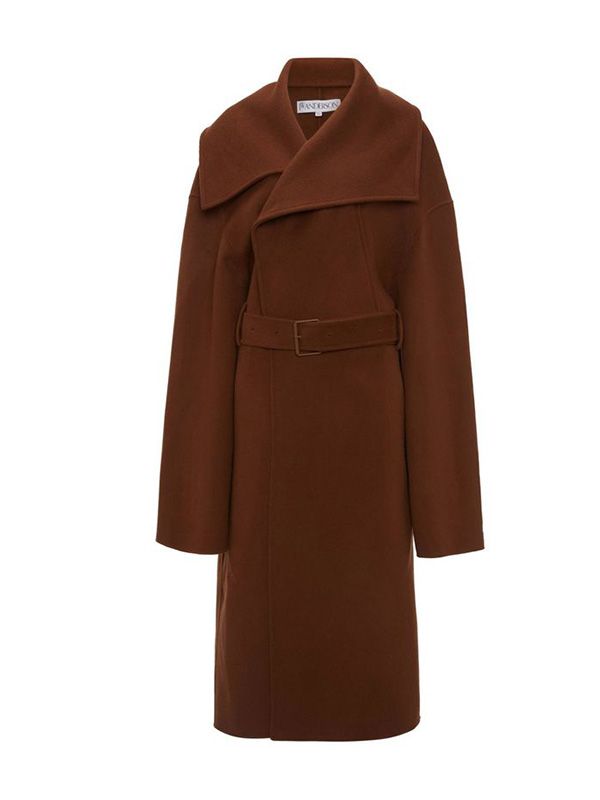 Wrap Wool Coat