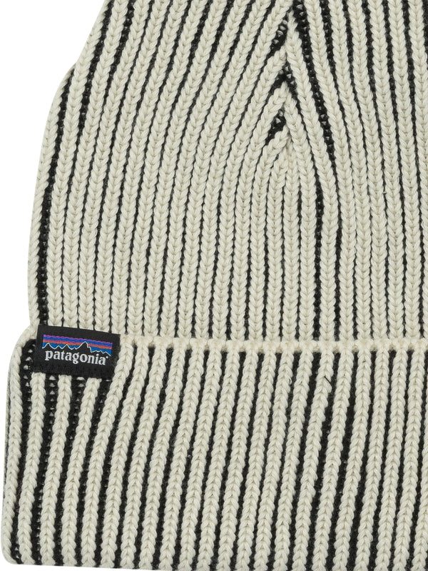Patagonia Beige Black Beanies