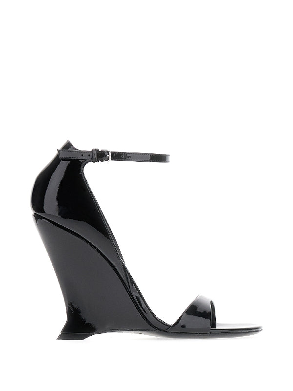 Patent Leather Wedge Heel