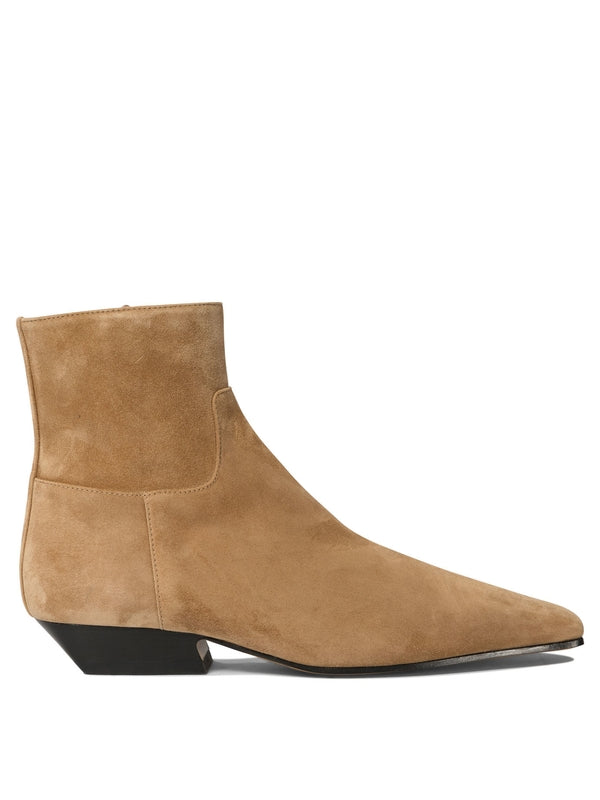 KHAITE - Mapa Flat Ankle Boots - Jente