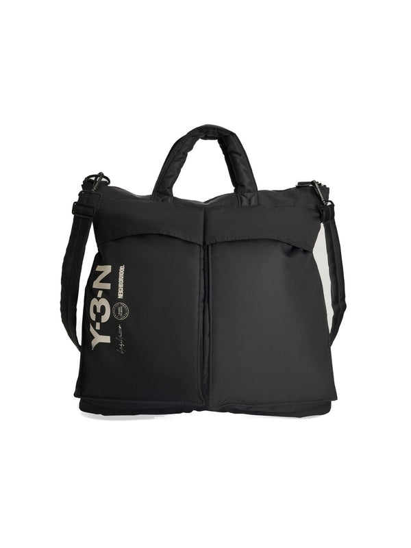 Y-3 Black Tote Bags