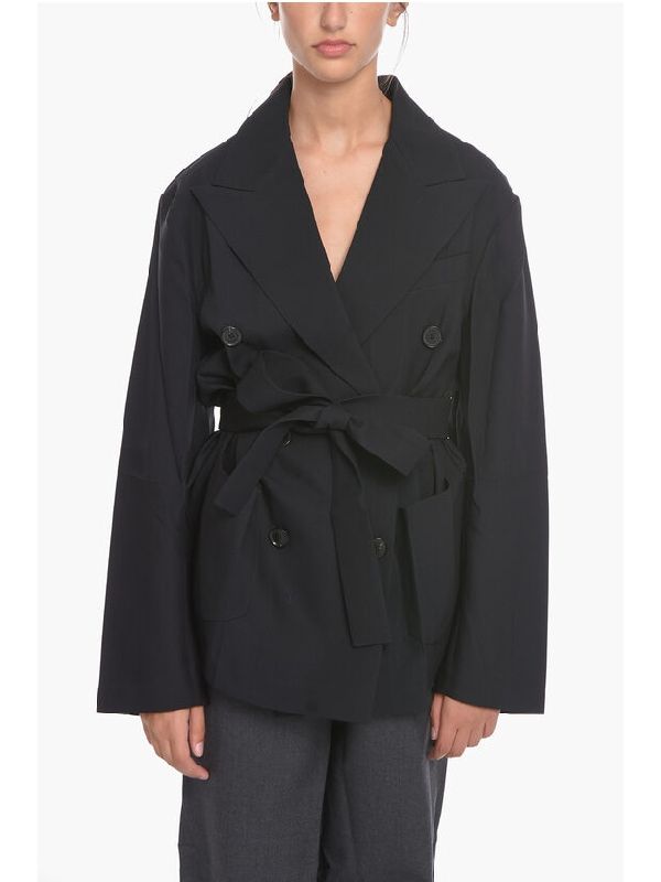 Enrico Belted Double Jacket