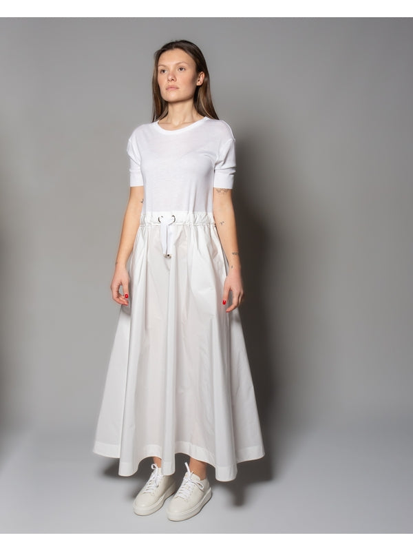 Herno White Long Dress