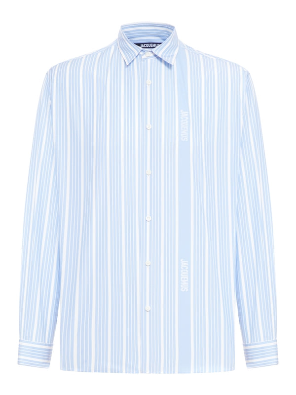 Simon Logo Stripe Shirt