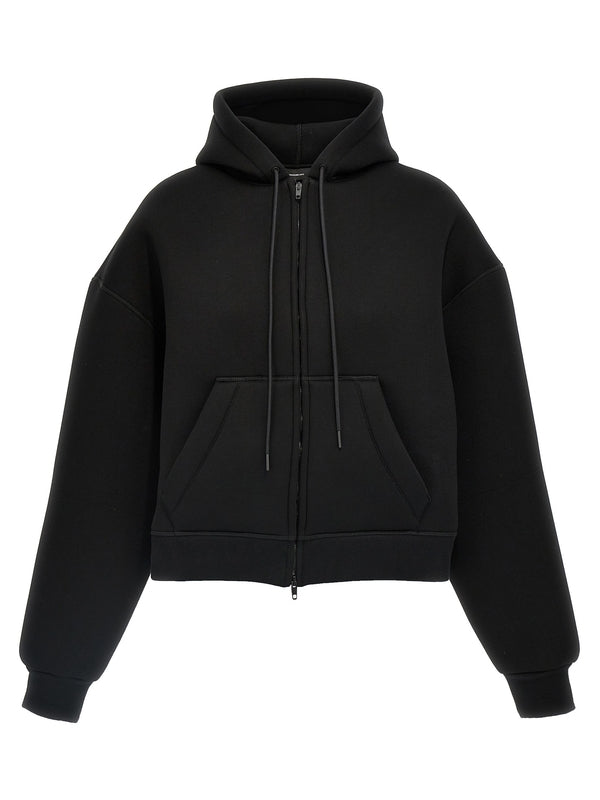 Drawstring
  Hooded Zip-Up