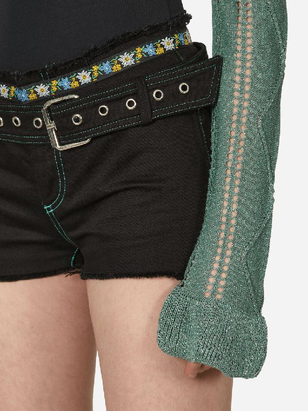 Robin Belted Denim Shorts