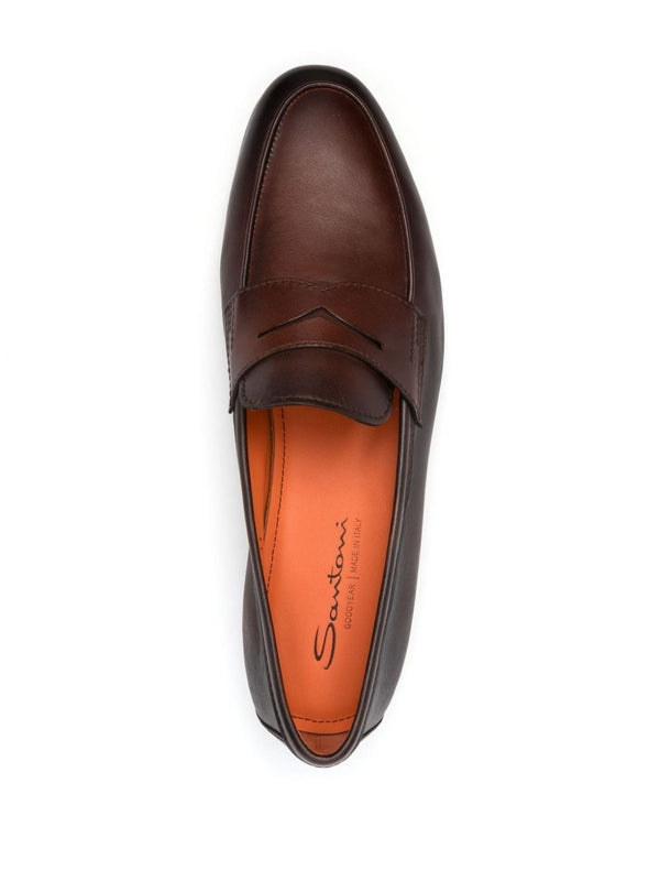 Leather Penny Loafers