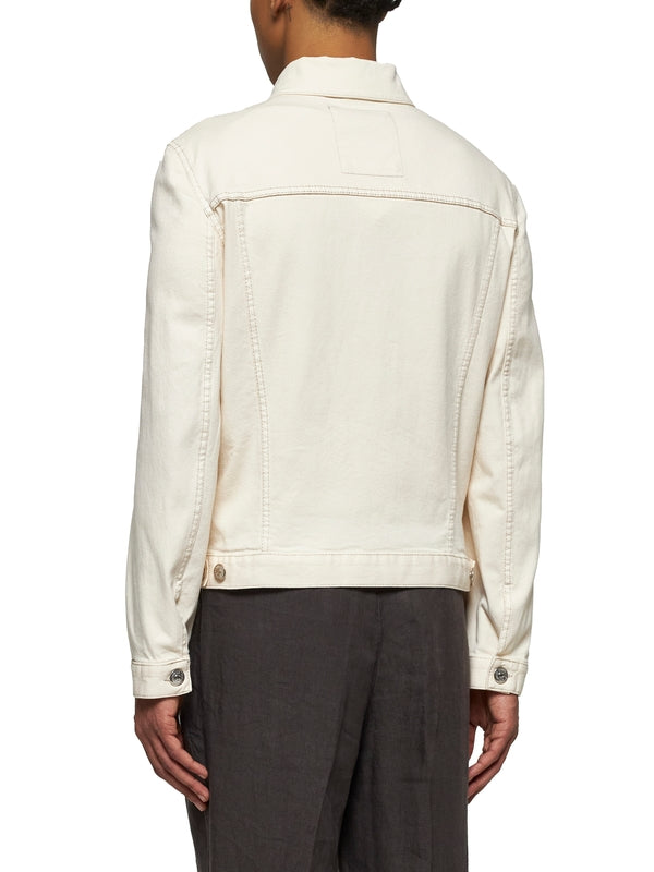 Brunello Cucinelli Coats Beige Trucker