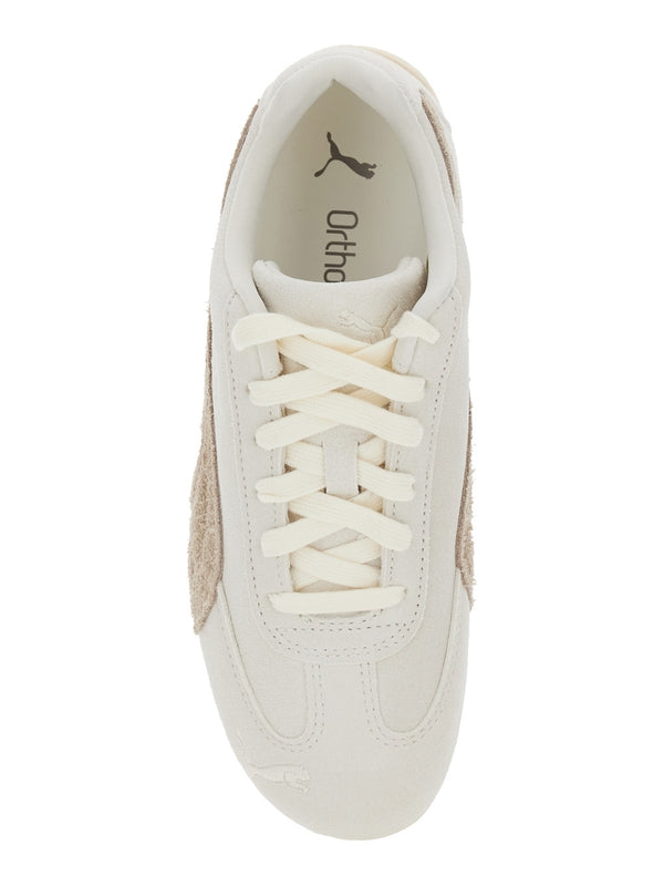 Puma White Low Top Sneakers