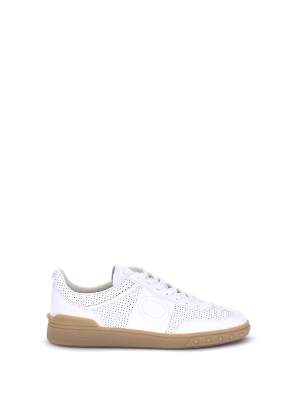 Valentino White Low Top Sneakers