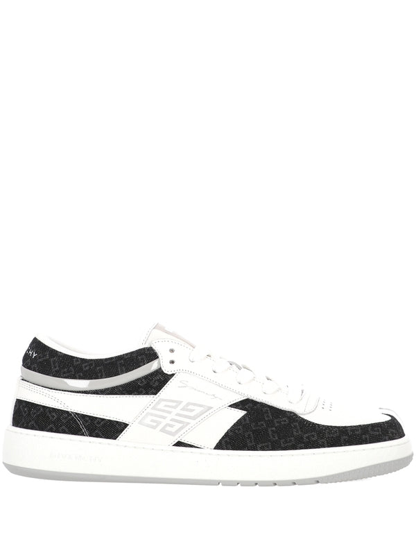 4G Logo Leather Lowtop Sneakers