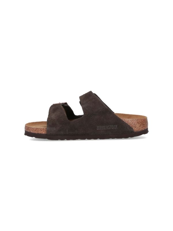 Arizona Strap Suede Sandal