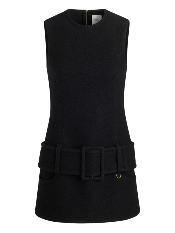 Patou Black Mini Dress