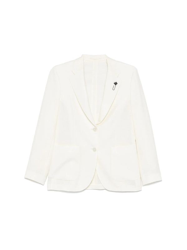 Boutonniere Pin Single
  Breasted Jacket
