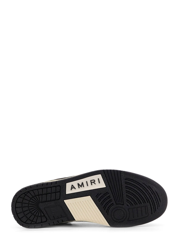 スケルレザーロートップスニーカー