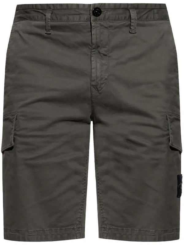 Wappen Patch Cotton Shorts