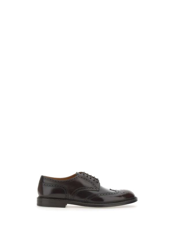 Leather Lace-Up Shoes