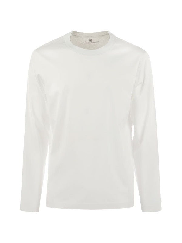 Crewneck
  Cotton Long Sleeve Top