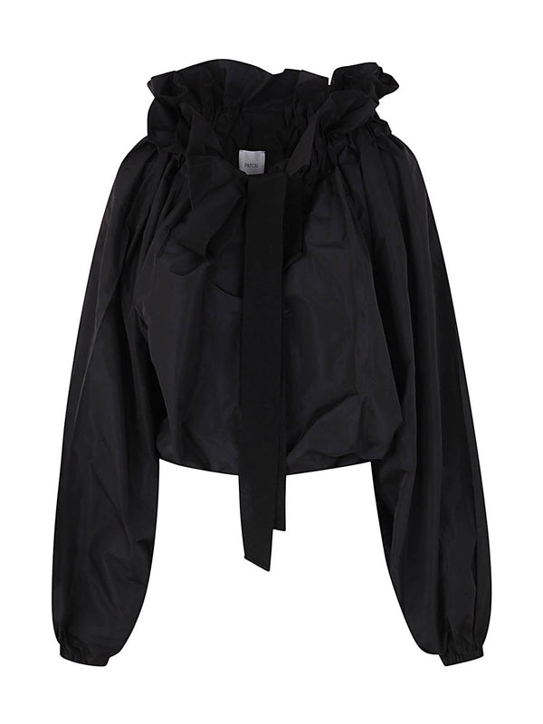 Patou Black Shirts & Blouses