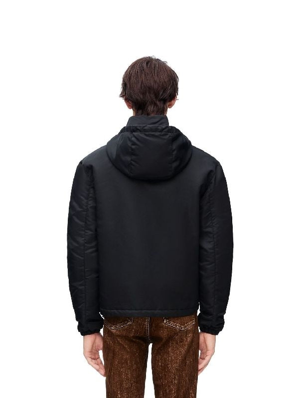 Anagram Hoodie Padded Jacket