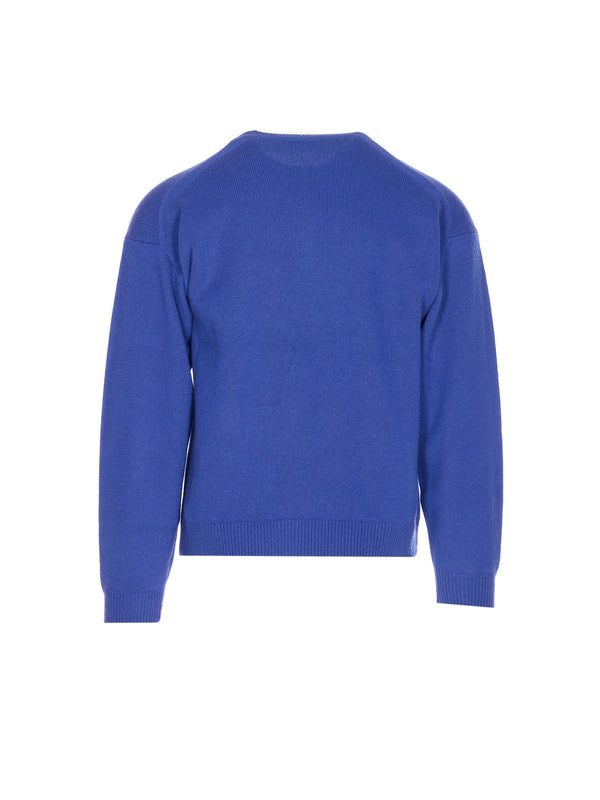 Auralee Blue Knitted