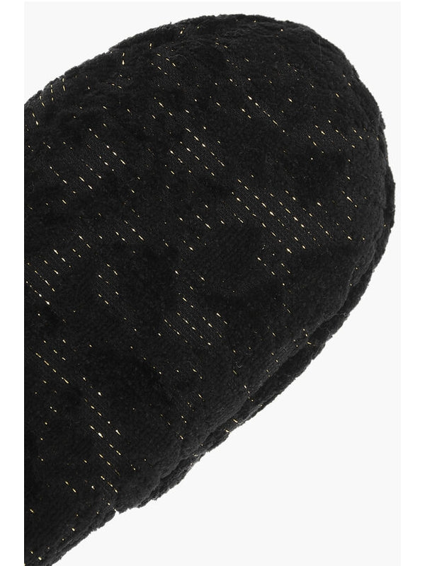 Versace Black Slides