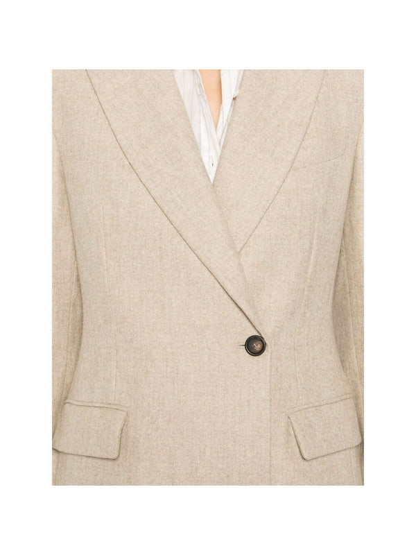 Alpaca Wool Blend Jacket