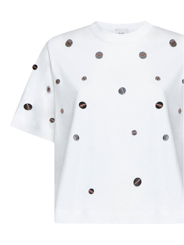 Decorative Detail Short Sleeve T-shirt