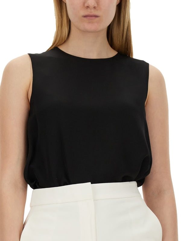 Silk Sleeveless Top