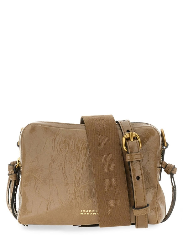 Wardi Camera Leather Shoulder Bag